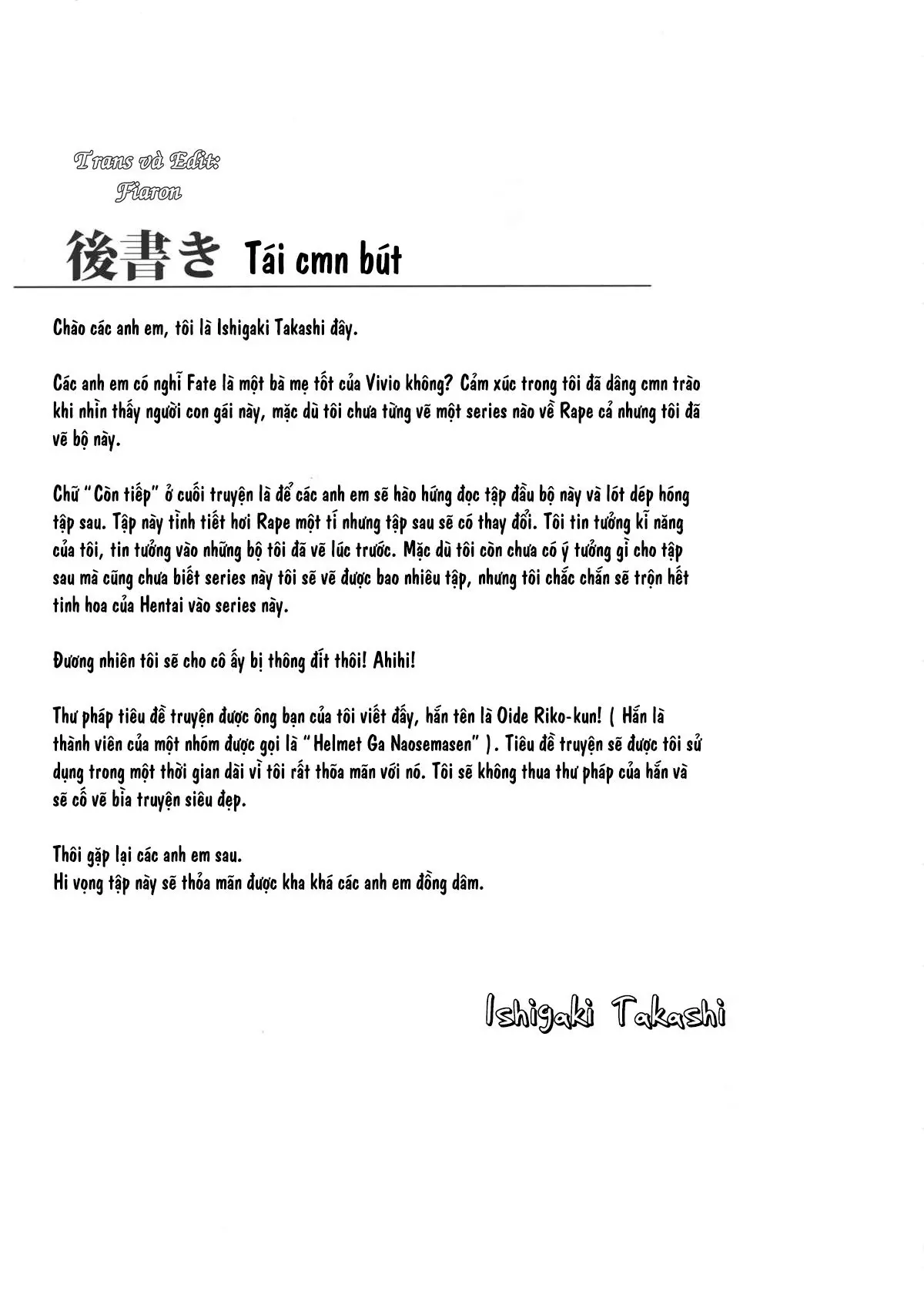 Mesu Kagura -Fate Hen 1- | Mating Dance -Fate Chapter 1- - Full trang 29