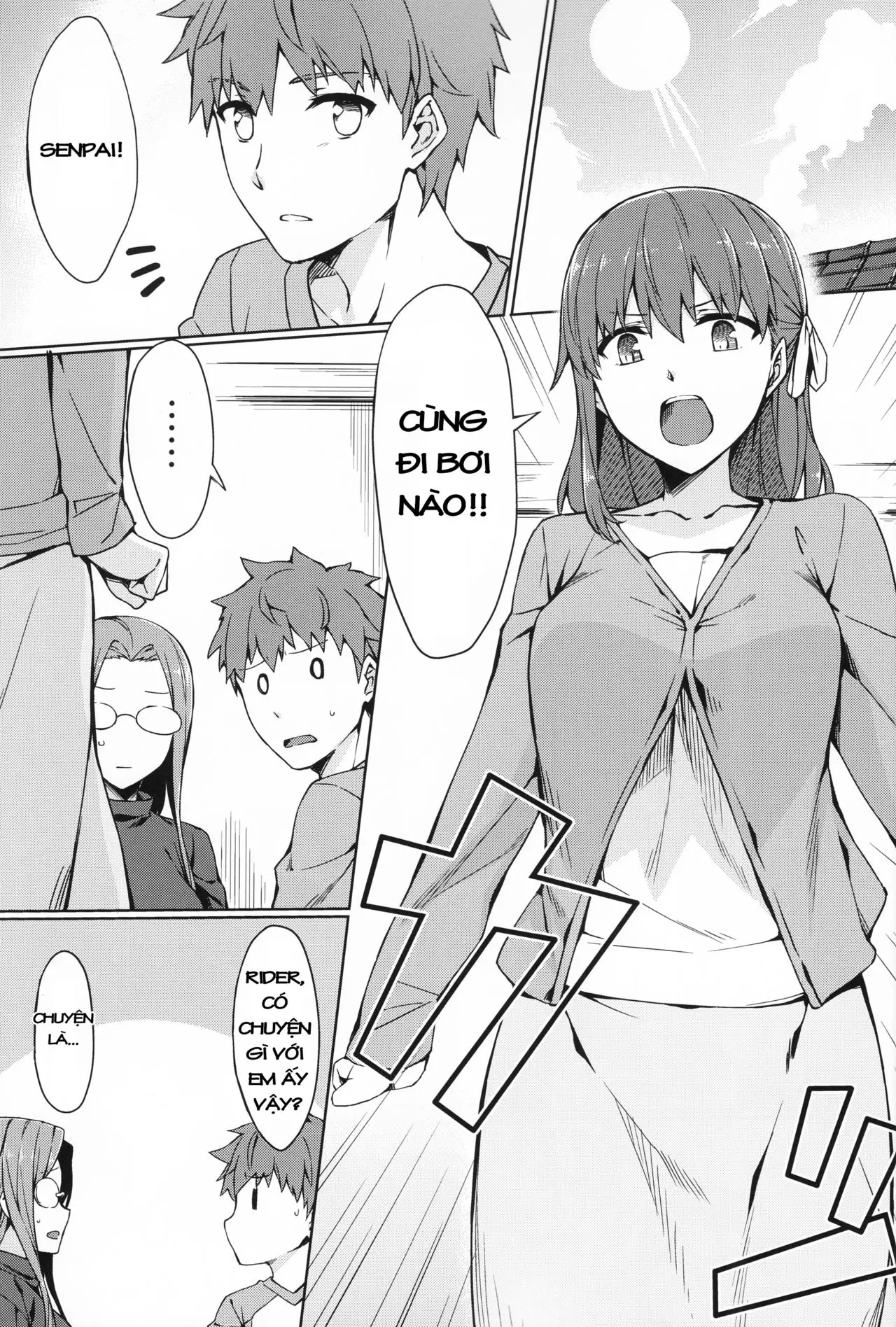 Rider-san to Kyouei Mizugi. - Full trang 2