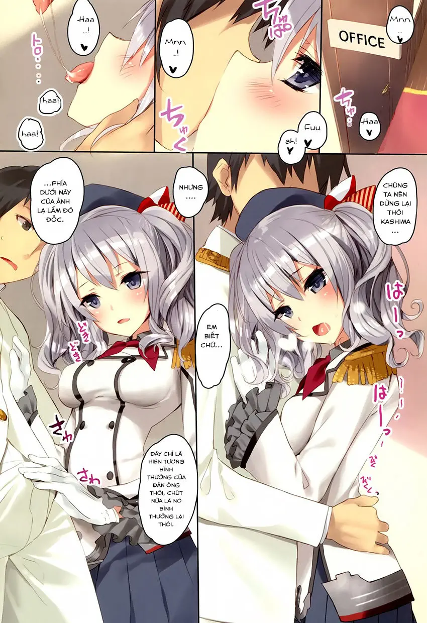 Teitoku-san, Kashima to Koko de Shimasenka? - Full trang 3