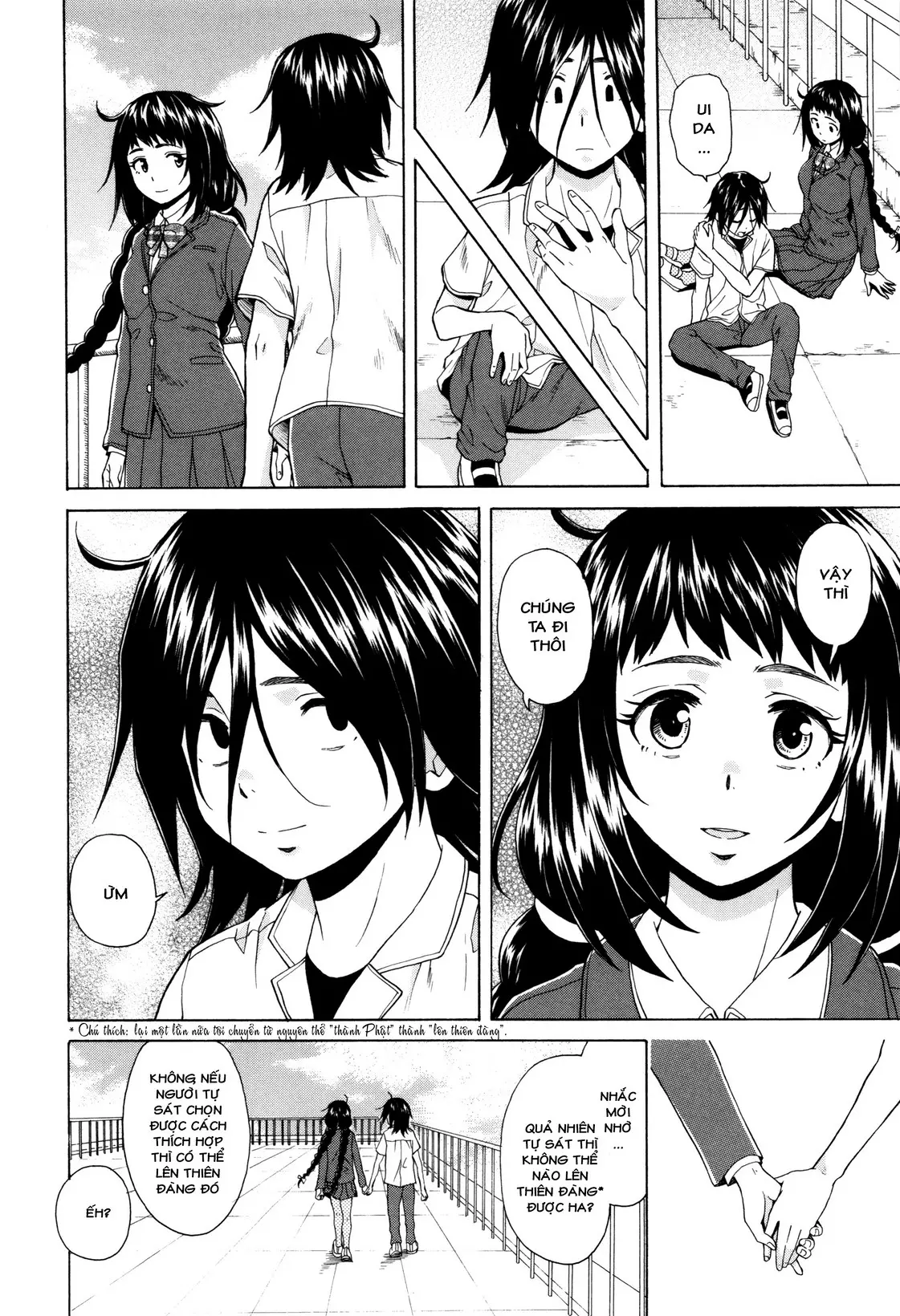 Boku to Kanojo to Yuurei to Ch. 5-6 | Tôi, Cô Ấy và U Linh chương 5-6 (decensored) - Full trang 24