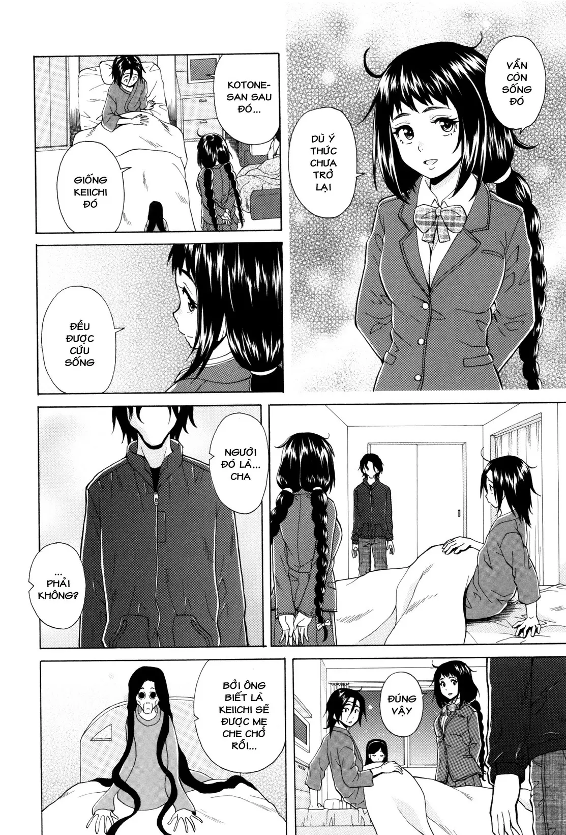 Boku to Kanojo to Yuurei to Ch. 5-6 | Tôi, Cô Ấy và U Linh chương 5-6 (decensored) - Full trang 36