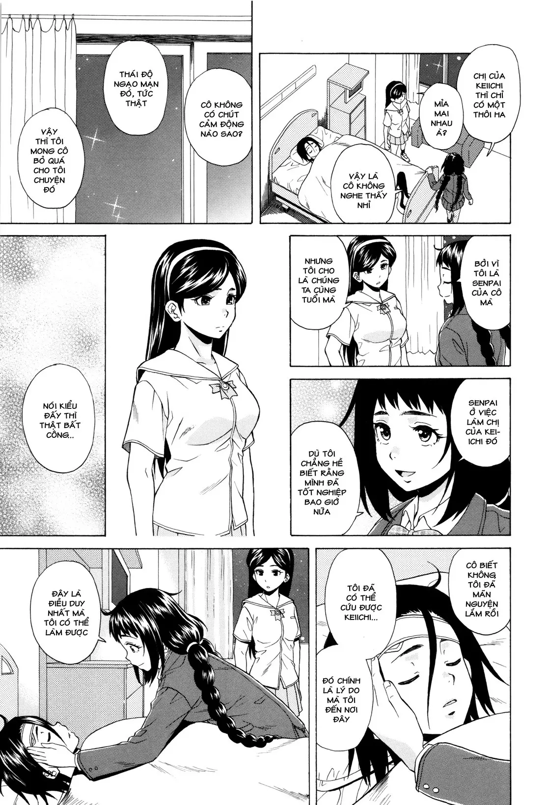 Boku to Kanojo to Yuurei to Ch. 5-6 | Tôi, Cô Ấy và U Linh chương 5-6 (decensored) - Full trang 41