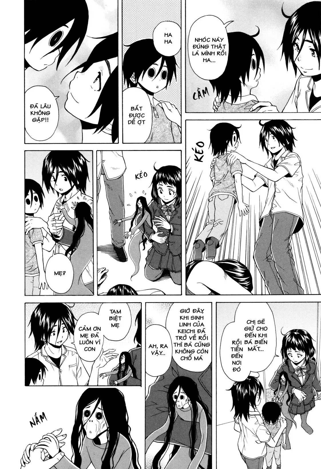Boku to Kanojo to Yuurei to Ch. 5-6 | Tôi, Cô Ấy và U Linh chương 5-6 (decensored) - Full trang 72