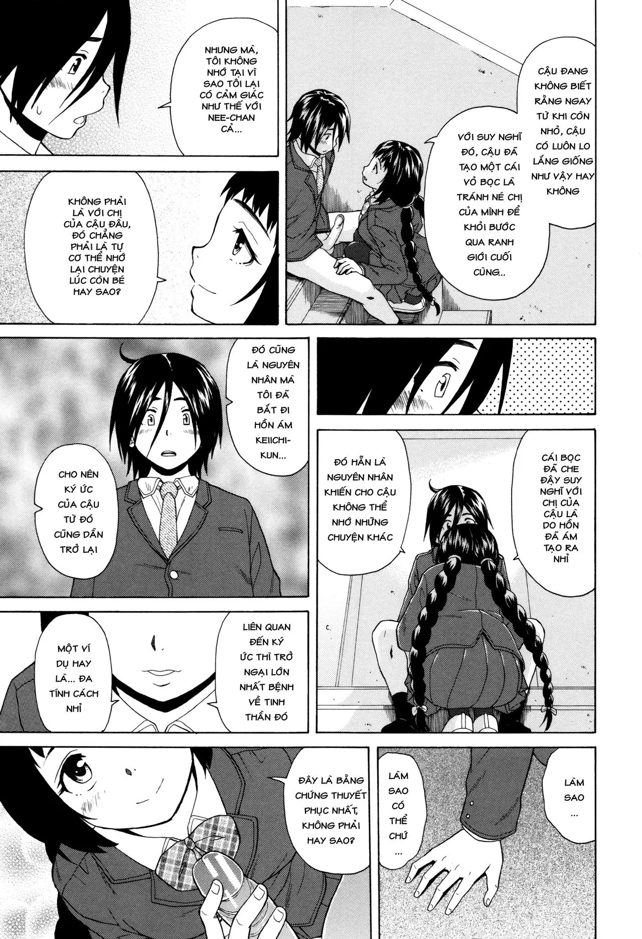 Boku to Kanojo to Yuurei to Ch. 2 | Tôi, Cô Ấy và U Hồn chương 2 - Full trang 17