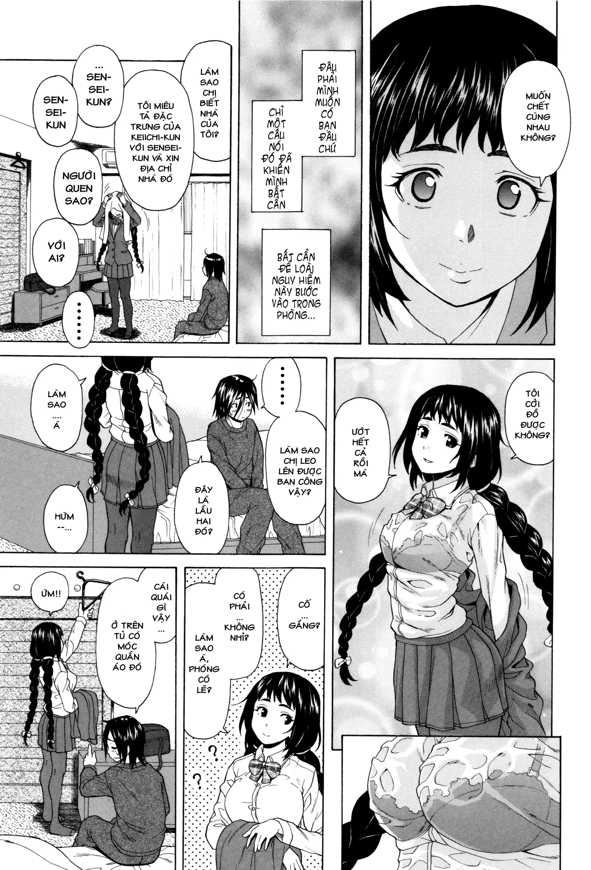 Boku to Kanojo to Yuurei to Ch. 1 | Tôi, Cô Ấy và U Hồn chương 1 - Full trang 17