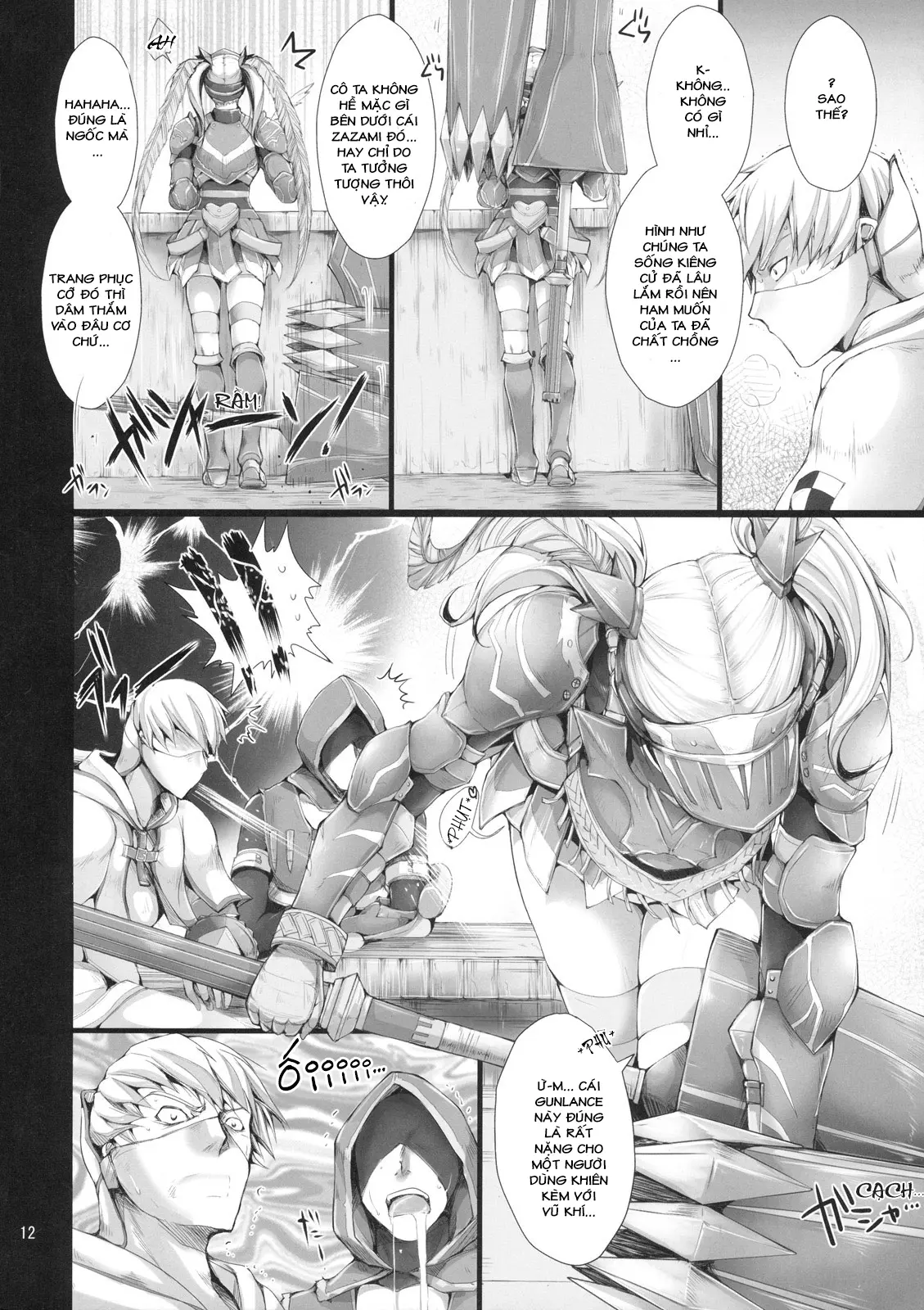 MonHun no Erohon 7 (decensored) - Full trang 12