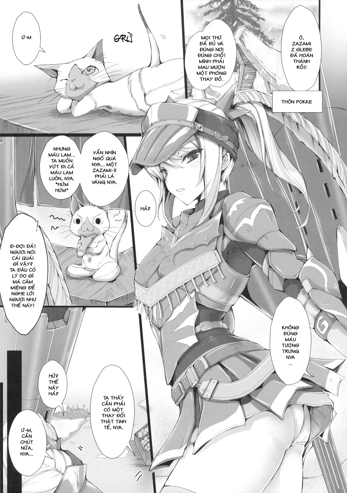 MonHun no Erohon 7 (decensored) - Full trang 7