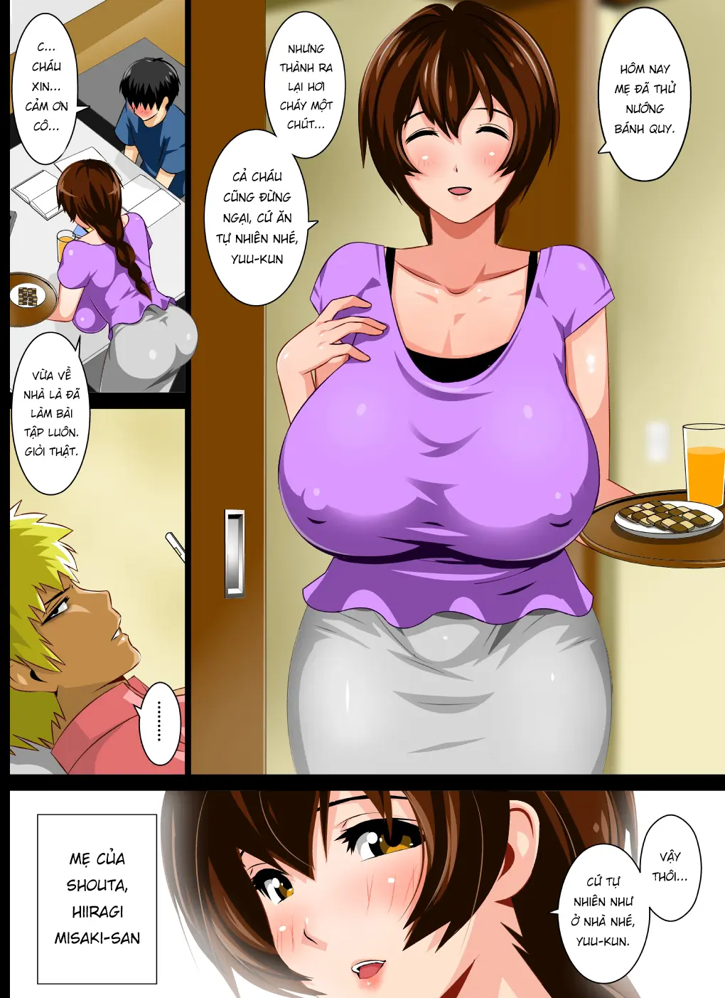 Reibo Misaki ~Kinpatsu Musuko to Onaho Haha~ - Full trang 4