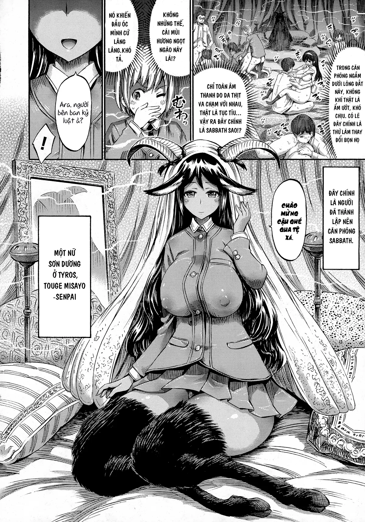 Sabbath Wa Houkago, Chikashitsu De - Full trang 2