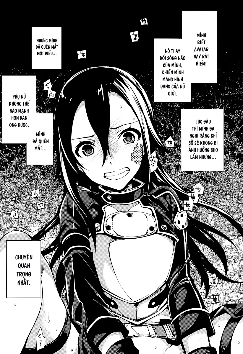 C9-14 TS~Kirito-chan no Avatar wa Random Nyotai - Full trang 3