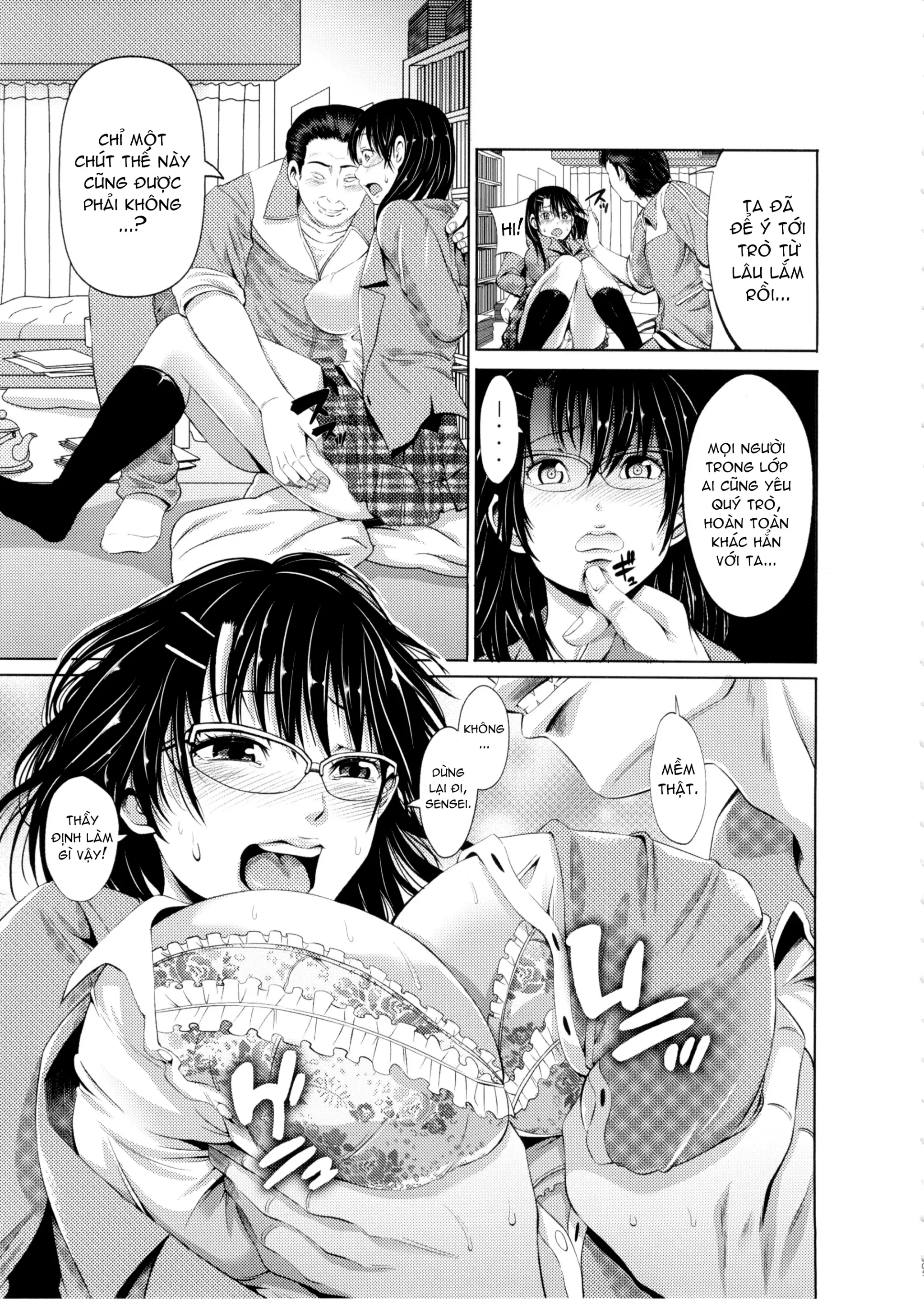 Yuutousei no Yoshidasan wa Sensei ni Kankin Sarete Nikubenki ni Narimashita. - Full trang 4