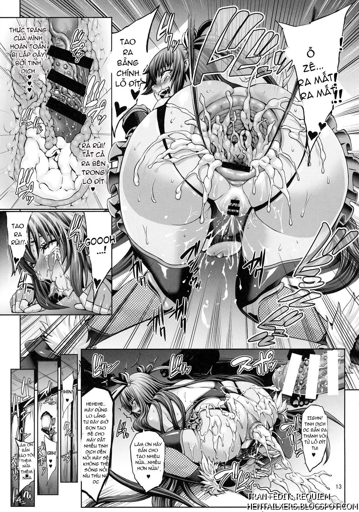 Taimanin Buta Ochi Oyako - Full trang 15