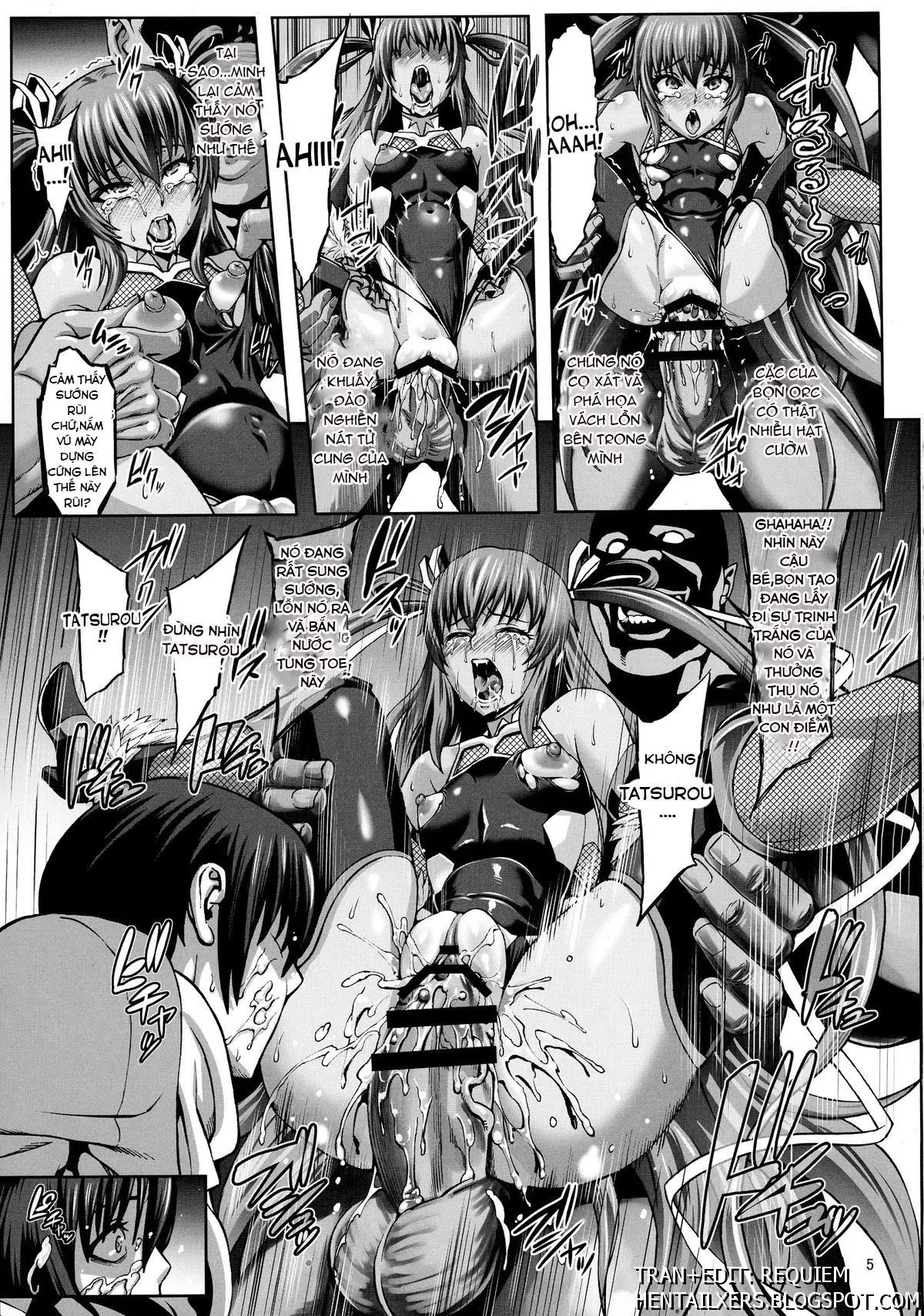 Taimanin Buta Ochi Oyako - Full trang 7