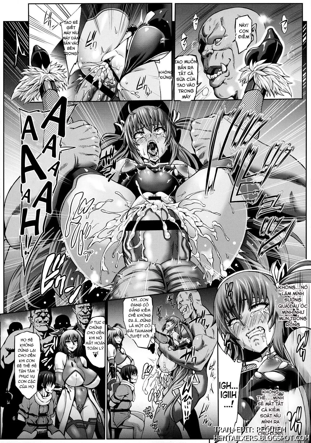 Taimanin Buta Ochi Oyako - Full trang 8