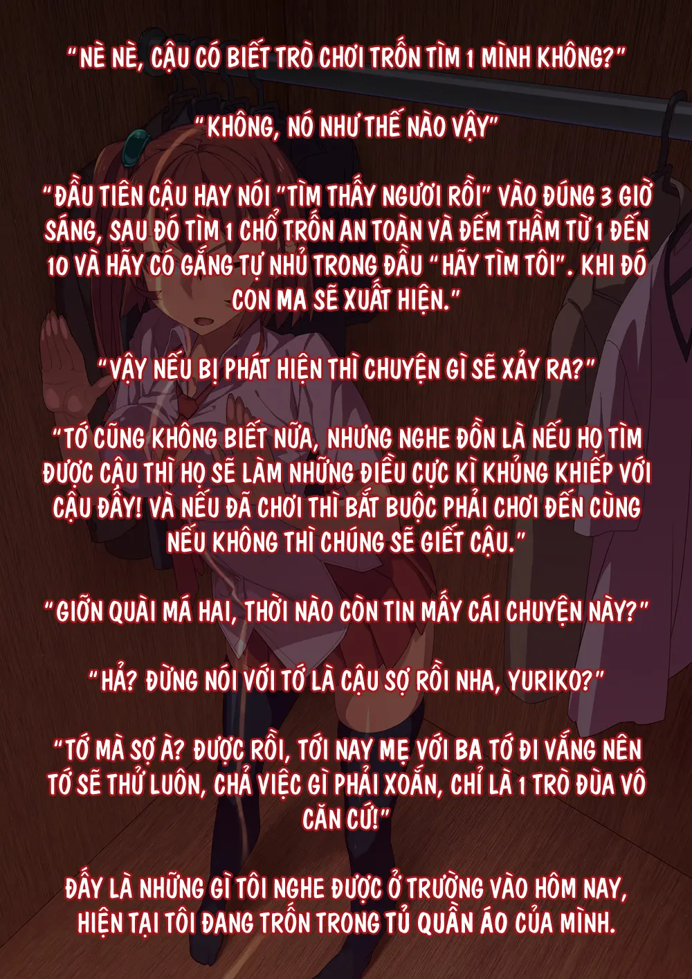 Kyou kara Zutto, Hitori Kakurenbo - Full trang 2