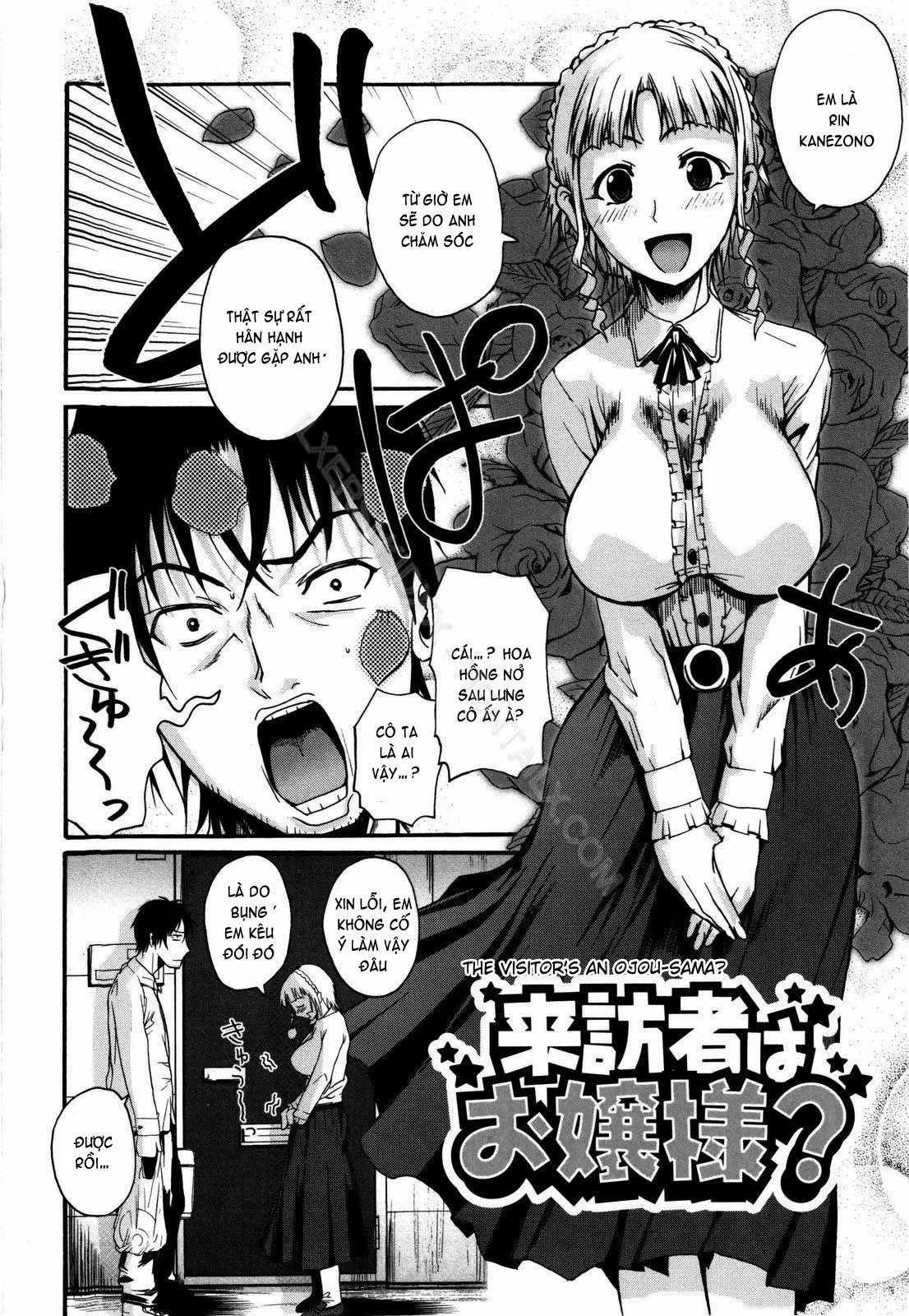 Raihousha wa Ojou-sama? | The visitor an oujou sama Part 1 (decensored) - Full trang 2