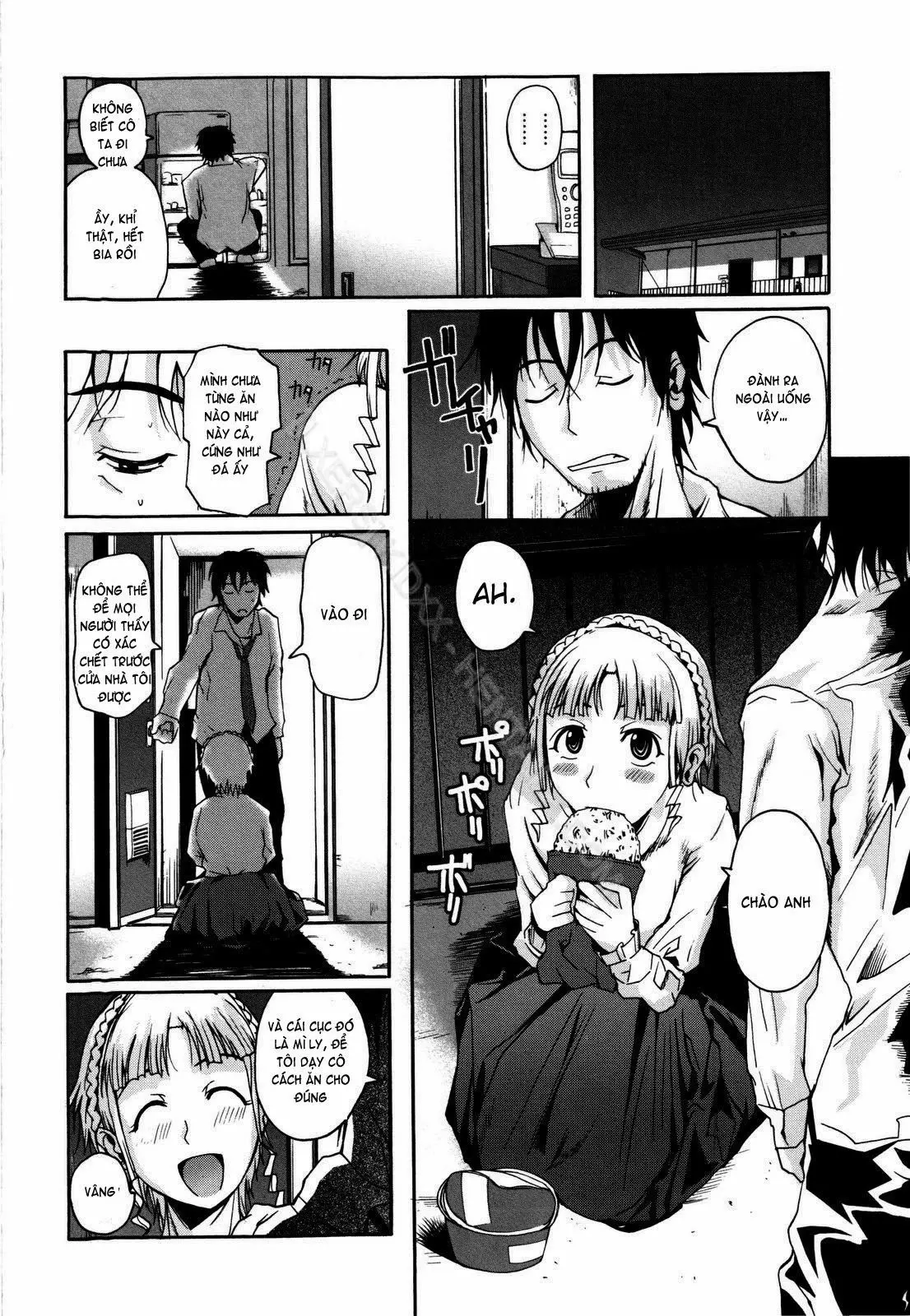 Raihousha wa Ojou-sama? | The visitor an oujou sama Part 1 (decensored) - Full trang 4