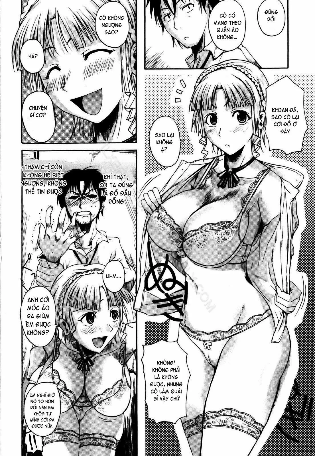 Raihousha wa Ojou-sama? | The visitor an oujou sama Part 1 (decensored) - Full trang 6