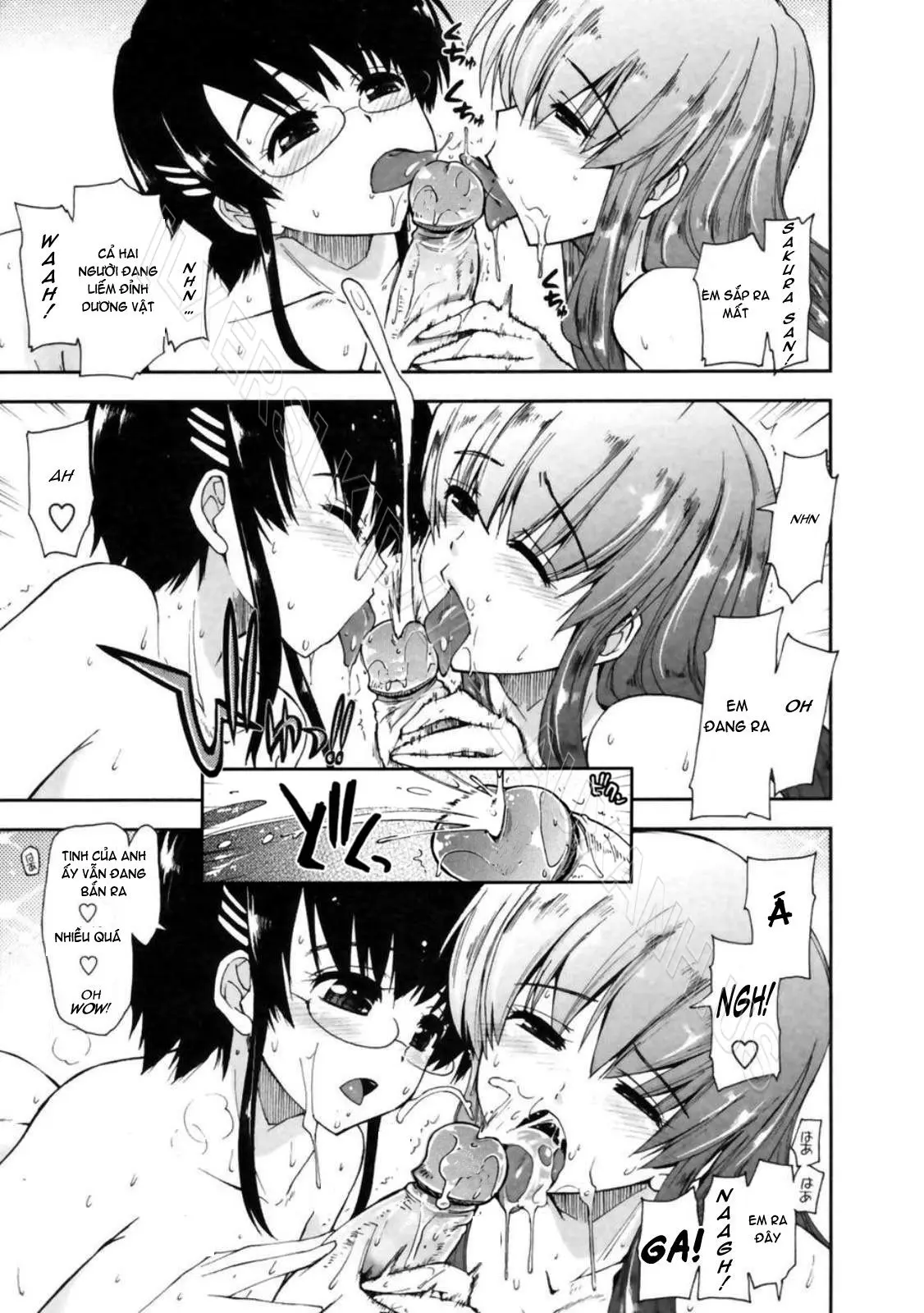 Mosaic x Sanshimai - Mosaic x Three Sisters Genteiban (decensored) - Full trang 102
