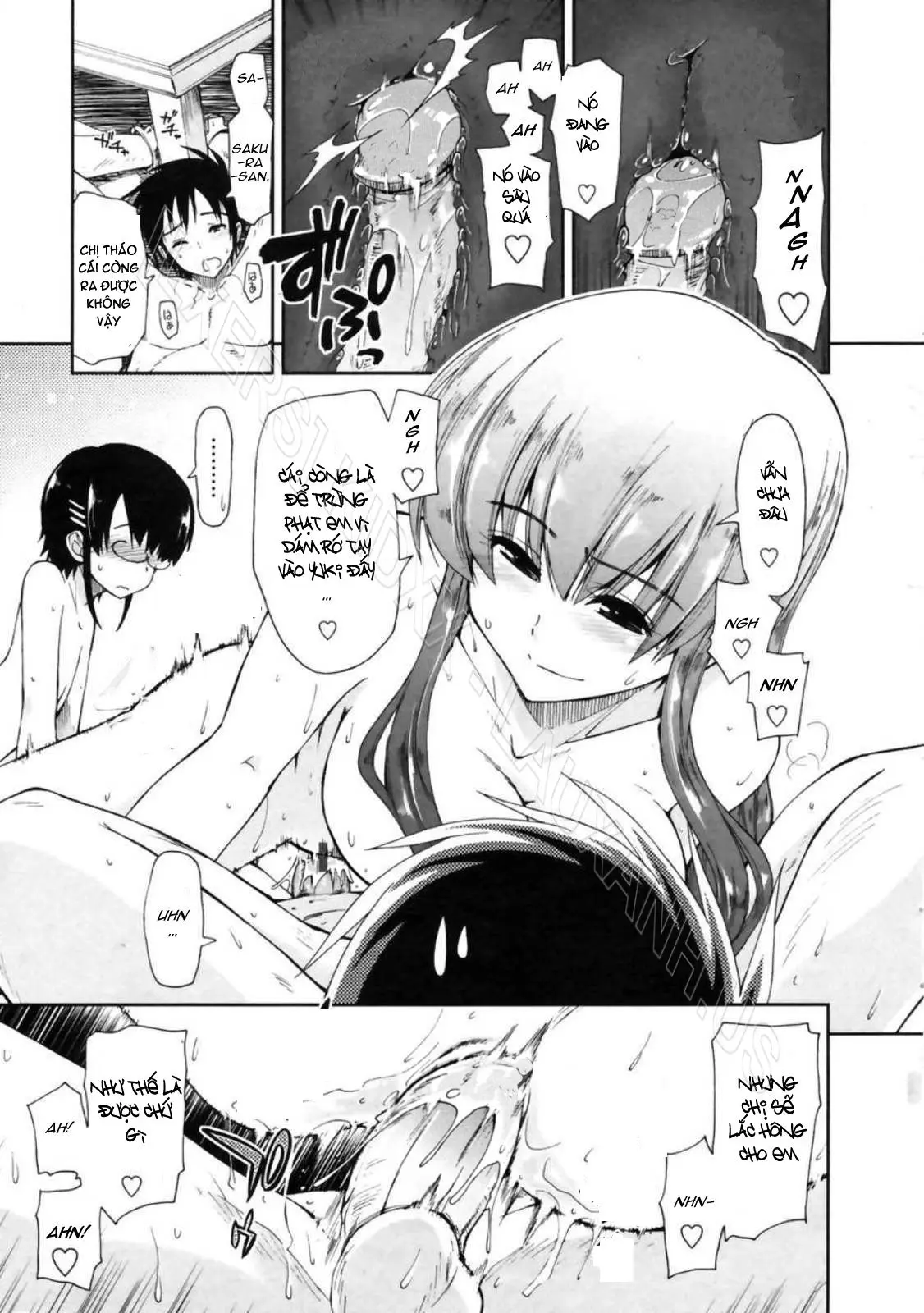 Mosaic x Sanshimai - Mosaic x Three Sisters Genteiban (decensored) - Full trang 105