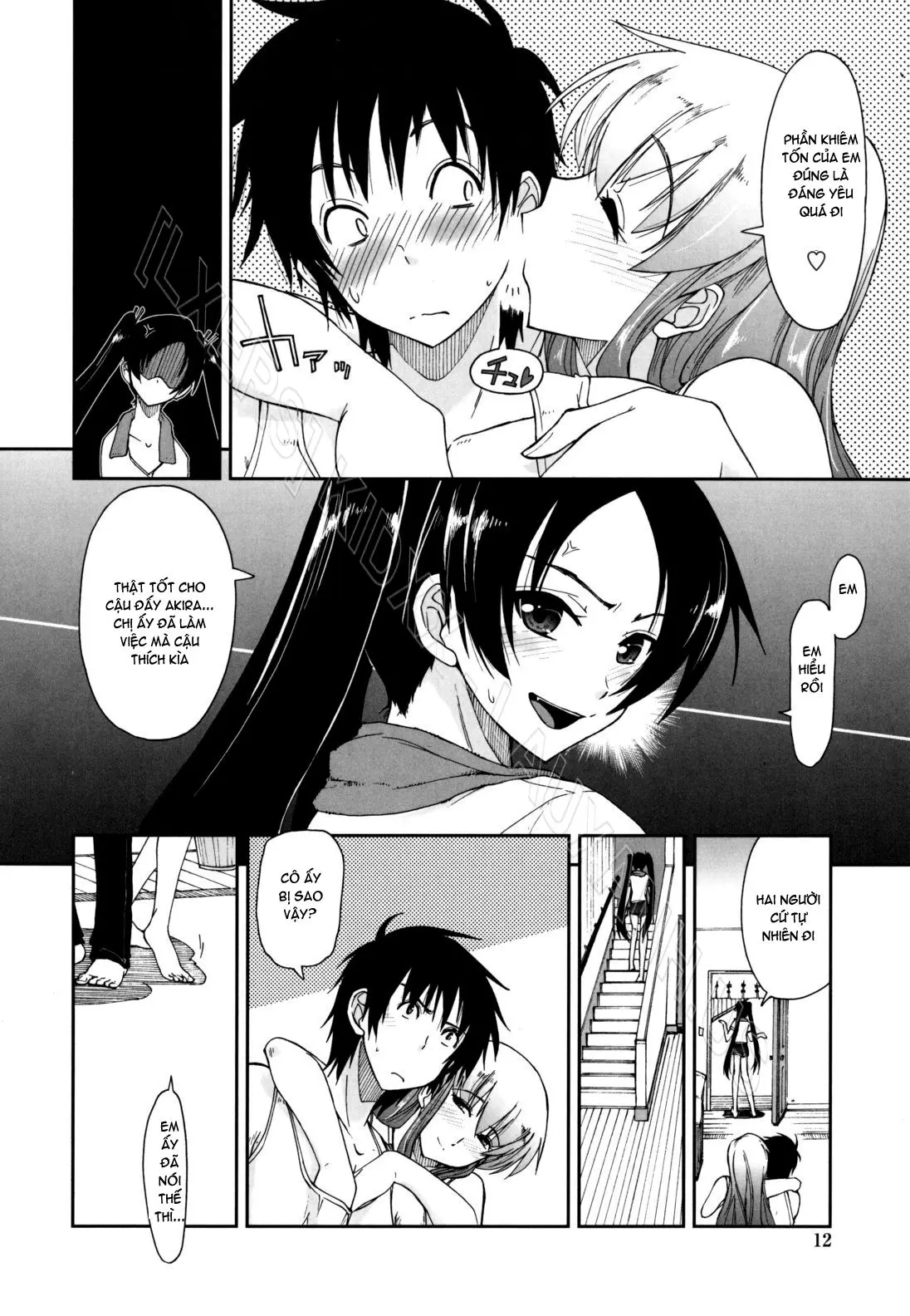 Mosaic x Sanshimai - Mosaic x Three Sisters Genteiban (decensored) - Full trang 12