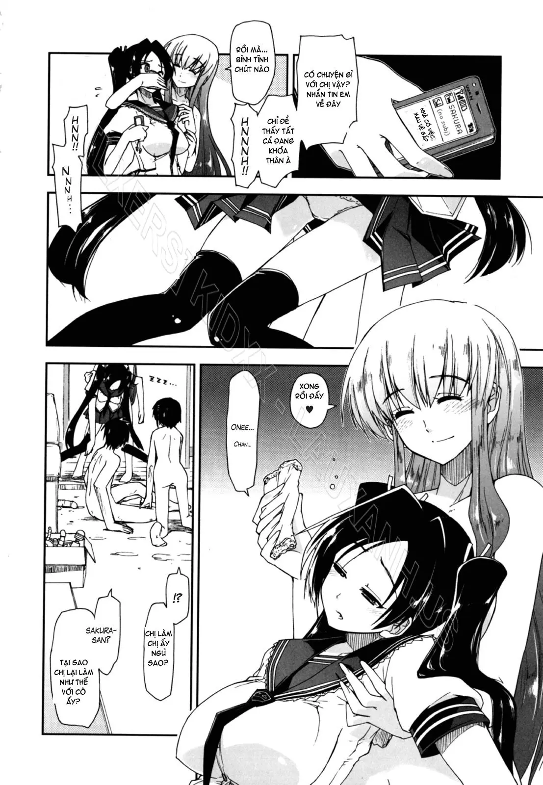 Mosaic x Sanshimai - Mosaic x Three Sisters Genteiban (decensored) - Full trang 128