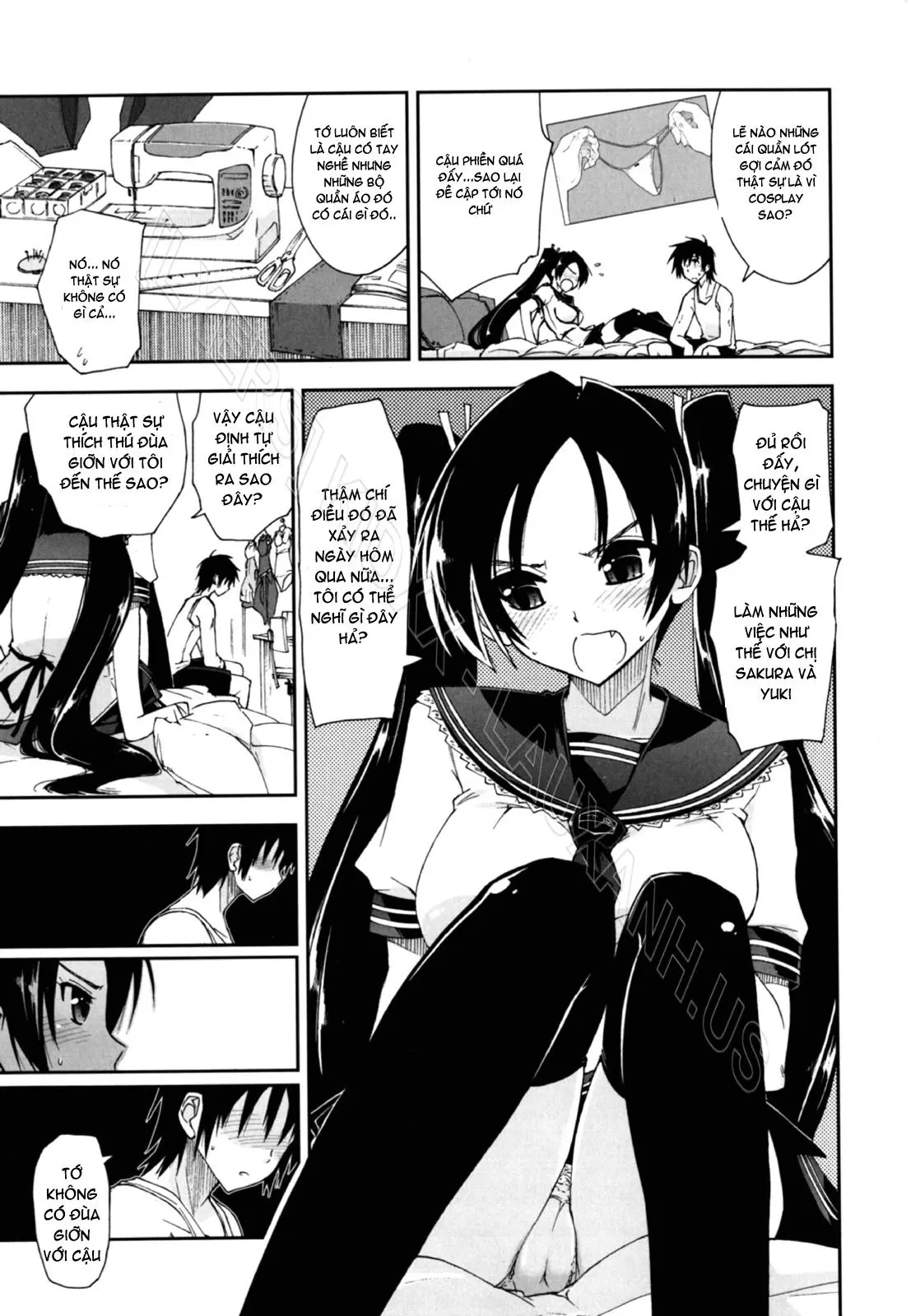Mosaic x Sanshimai - Mosaic x Three Sisters Genteiban (decensored) - Full trang 131