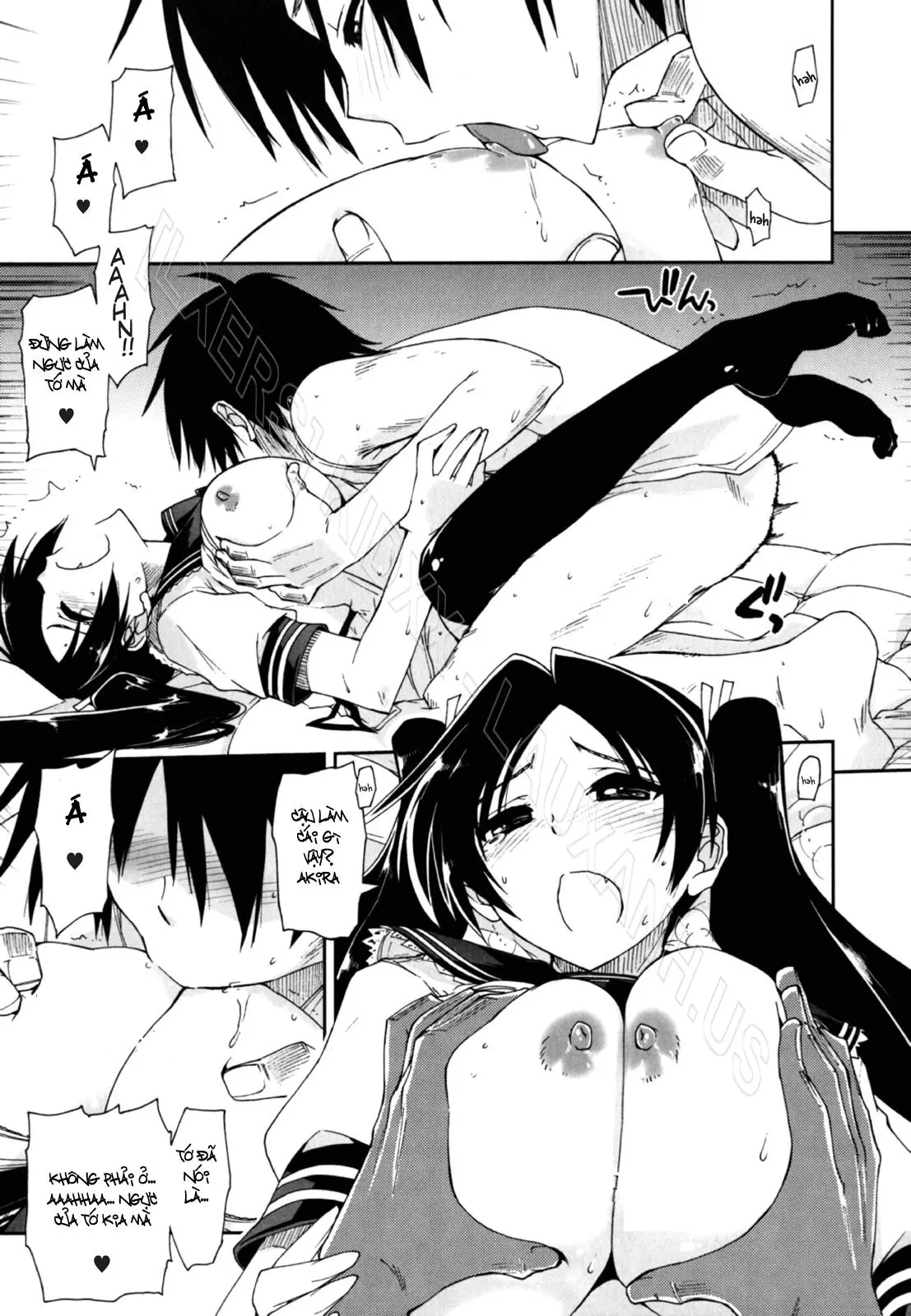 Mosaic x Sanshimai - Mosaic x Three Sisters Genteiban (decensored) - Full trang 139