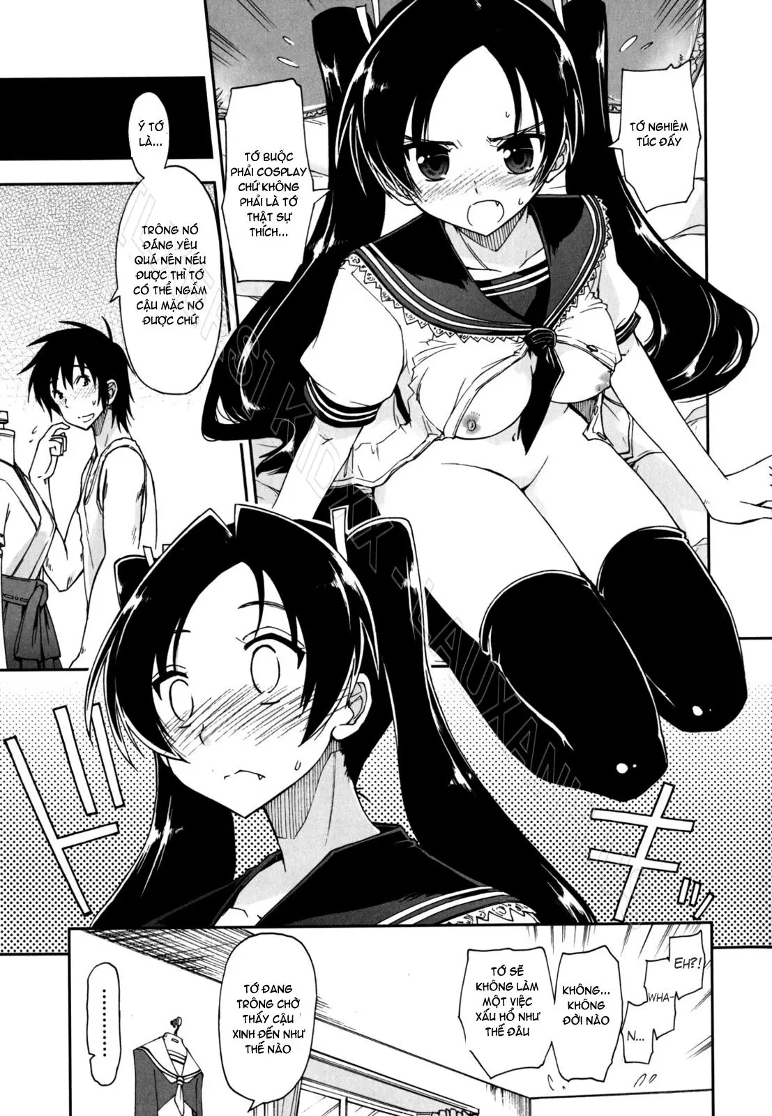 Mosaic x Sanshimai - Mosaic x Three Sisters Genteiban (decensored) - Full trang 147