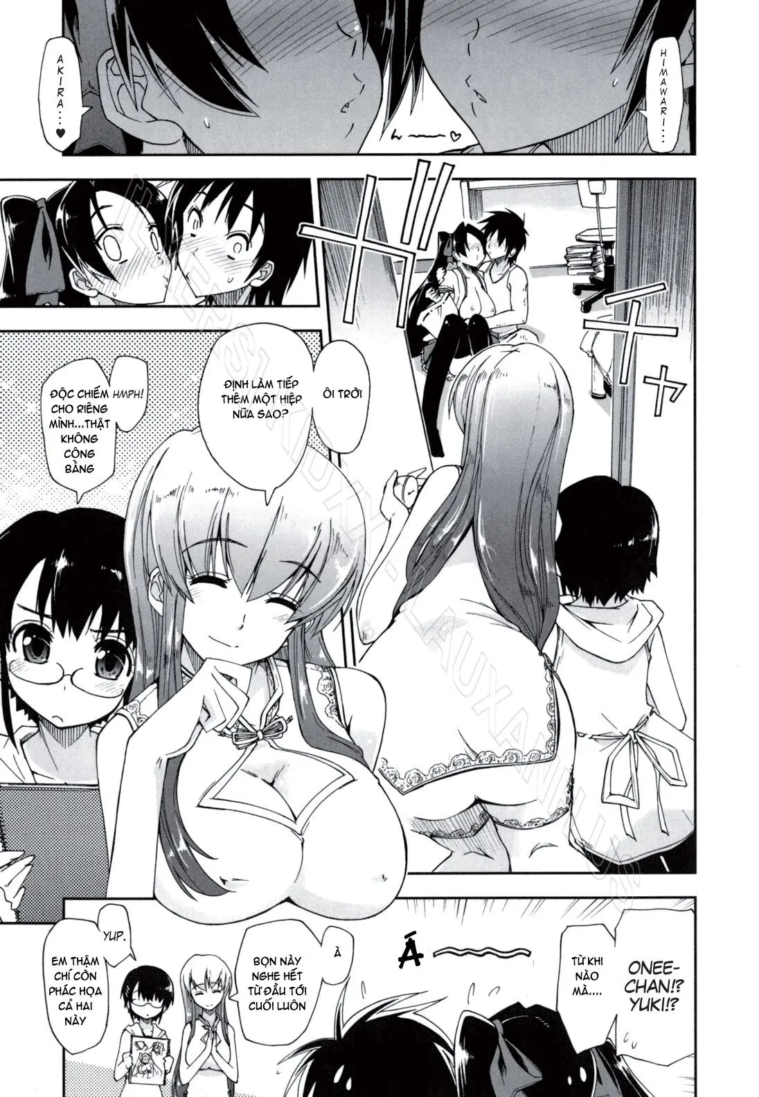 Mosaic x Sanshimai - Mosaic x Three Sisters Genteiban (decensored) - Full trang 169