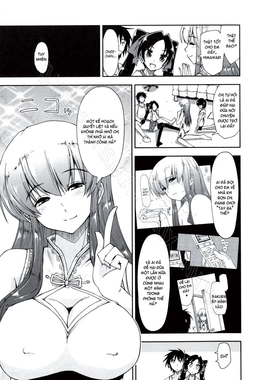 Mosaic x Sanshimai - Mosaic x Three Sisters Genteiban (decensored) - Full trang 171