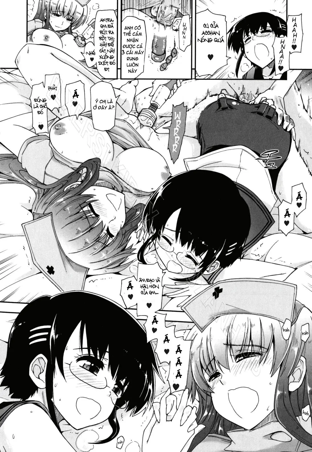 Mosaic x Sanshimai - Mosaic x Three Sisters Genteiban (decensored) - Full trang 190