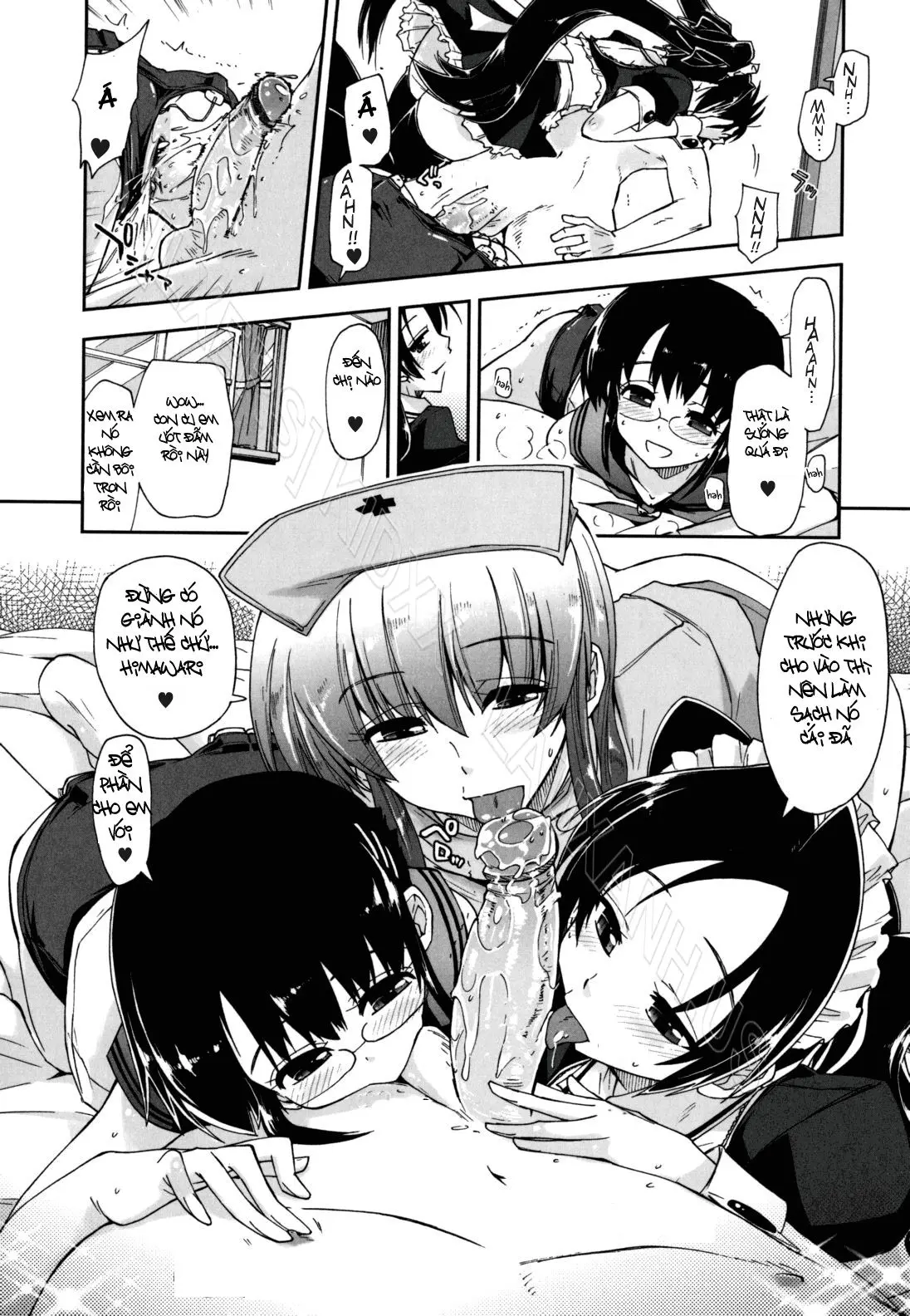 Mosaic x Sanshimai - Mosaic x Three Sisters Genteiban (decensored) - Full trang 192