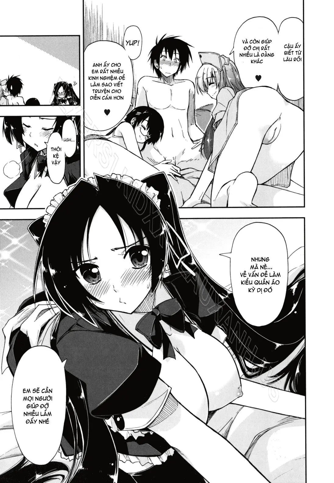Mosaic x Sanshimai - Mosaic x Three Sisters Genteiban (decensored) - Full trang 203
