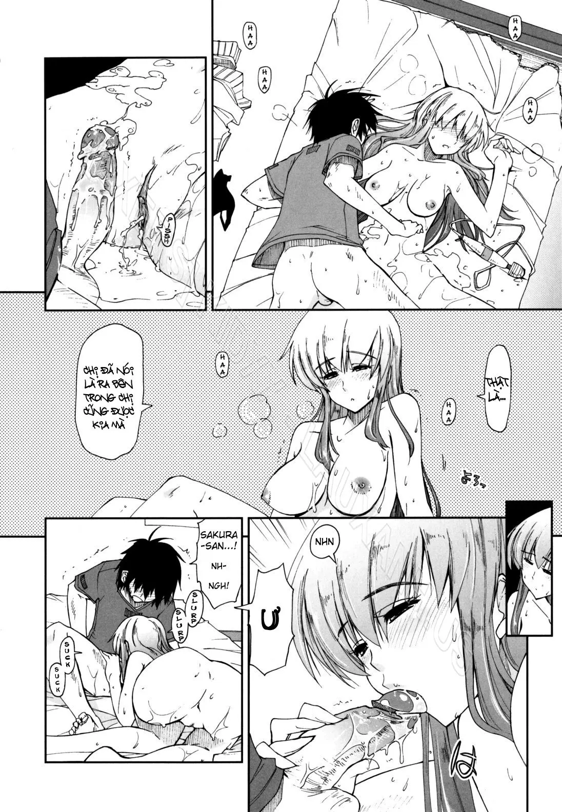 Mosaic x Sanshimai - Mosaic x Three Sisters Genteiban (decensored) - Full trang 38