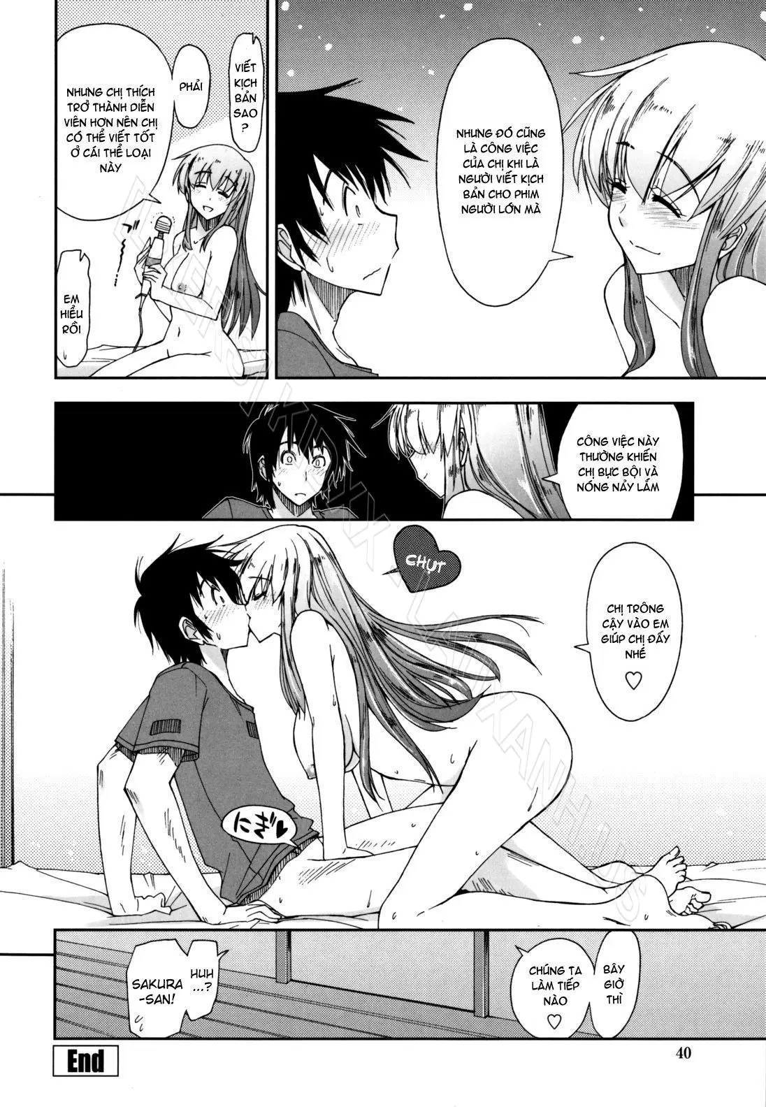 Mosaic x Sanshimai - Mosaic x Three Sisters Genteiban (decensored) - Full trang 40