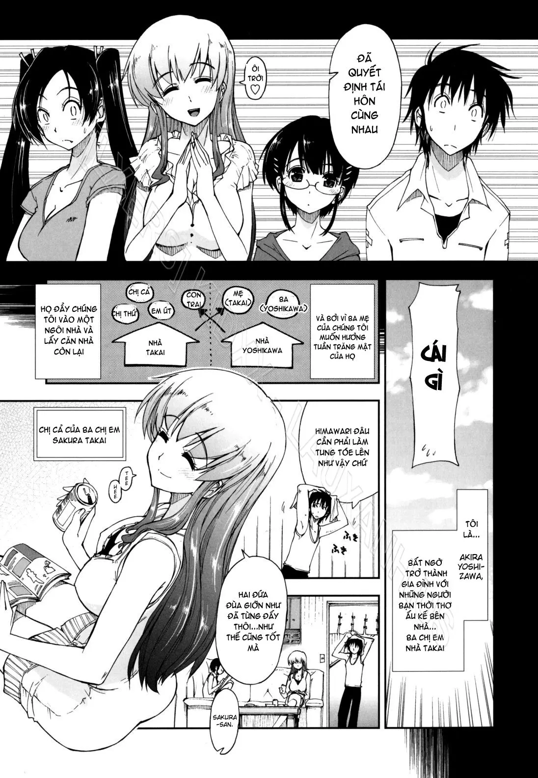 Mosaic x Sanshimai - Mosaic x Three Sisters Genteiban (decensored) - Full trang 9