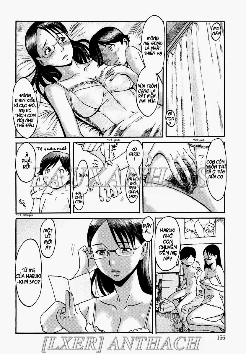 Daraku Oyako ~Hirusagari no Jouji~ | Depraved Mother and Son - Full trang 27