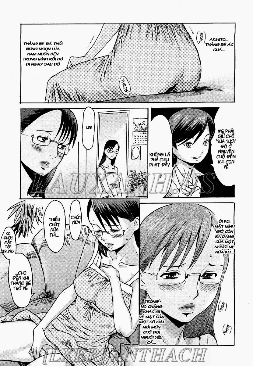 Daraku Oyako ~Hirusagari no Jouji~ | Depraved Mother and Son - Full trang 9