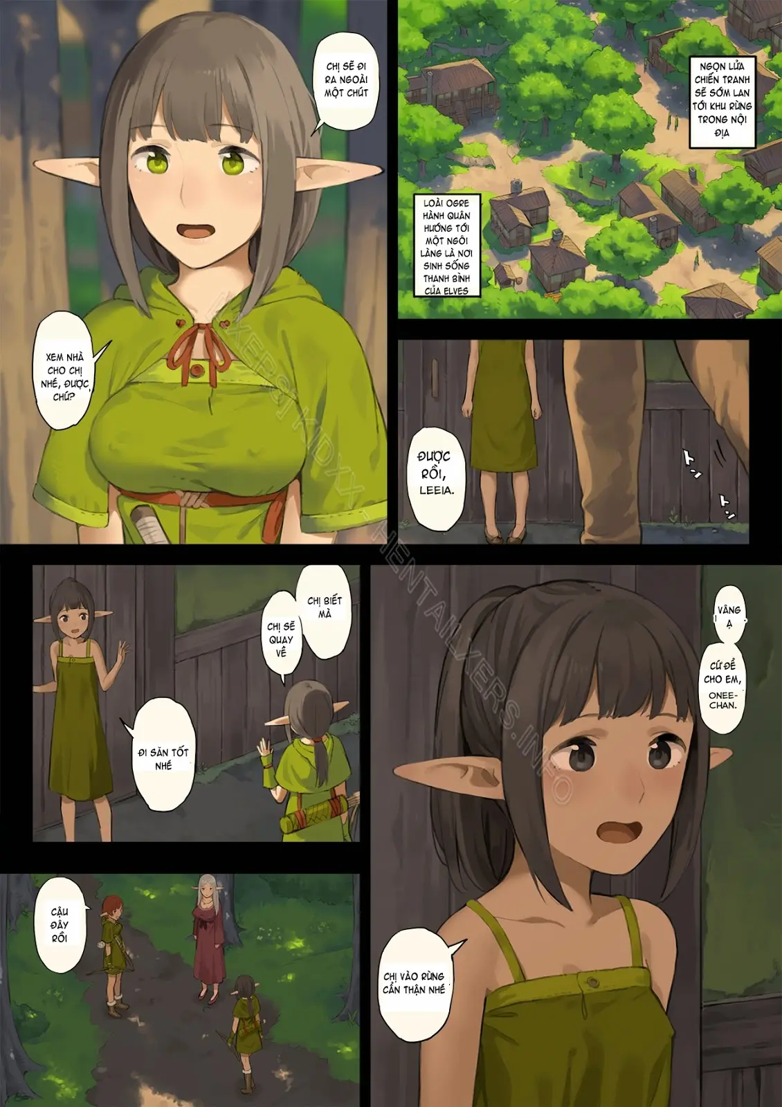 Elf no Sato to Ogre Gun - Full trang 4