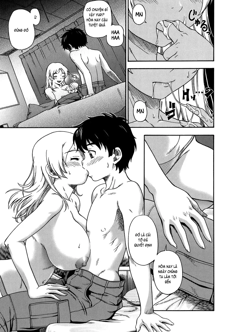 Koi ni Ochiyou - Love me do. (decensored) - Full trang 196