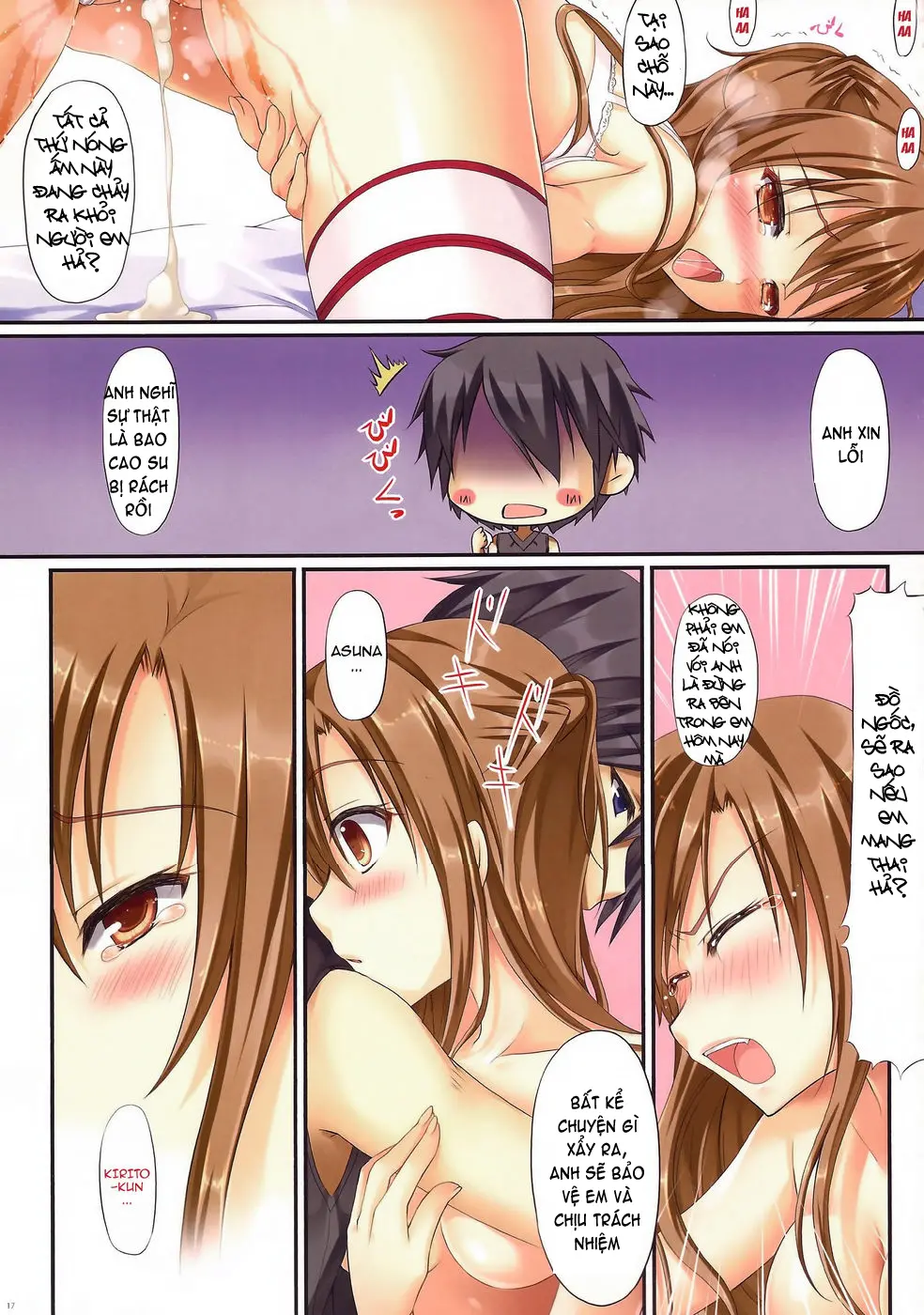 Asuna ni 100% Nama Nakadashi Shimasu | Cumming Inside Asuna 100% Raw (decensored) - Full trang 16