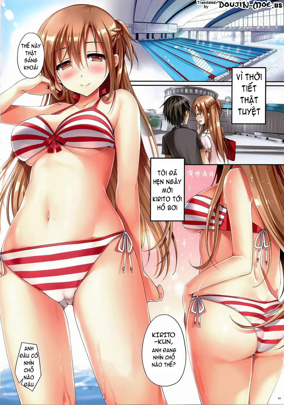 Asuna ni 100% Nama Nakadashi Shimasu | Cumming Inside Asuna 100% Raw (decensored) - Full trang 3