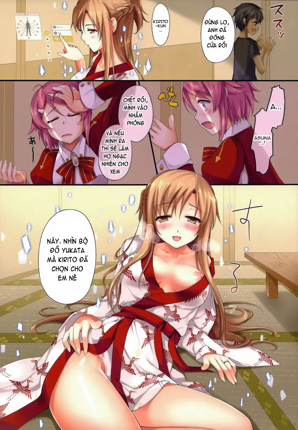 Asuna ni 100% Nama Nakadashi Shimasu | Cumming Inside Asuna 100% Raw (decensored) - Full trang 35