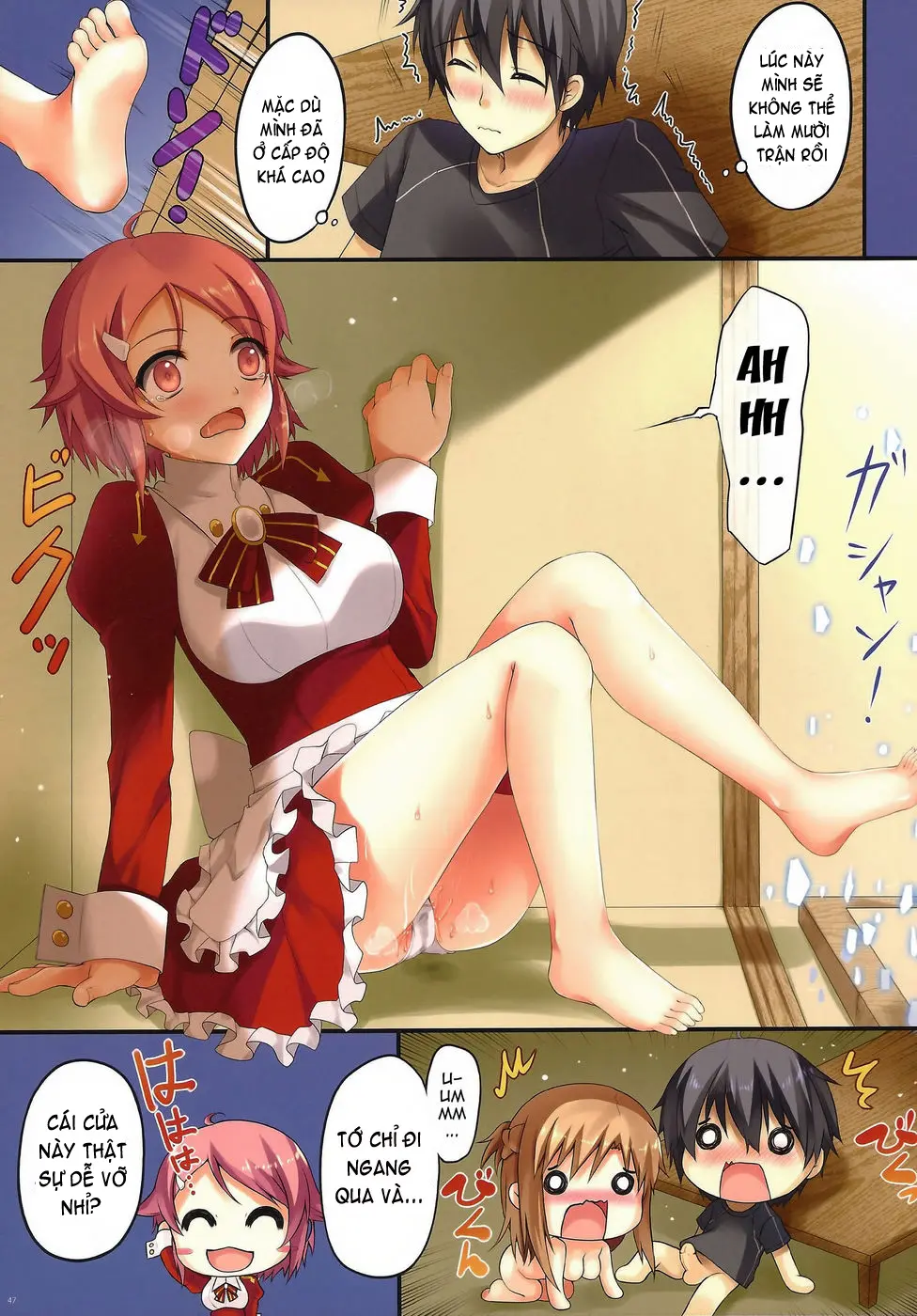 Asuna ni 100% Nama Nakadashi Shimasu | Cumming Inside Asuna 100% Raw (decensored) - Full trang 45