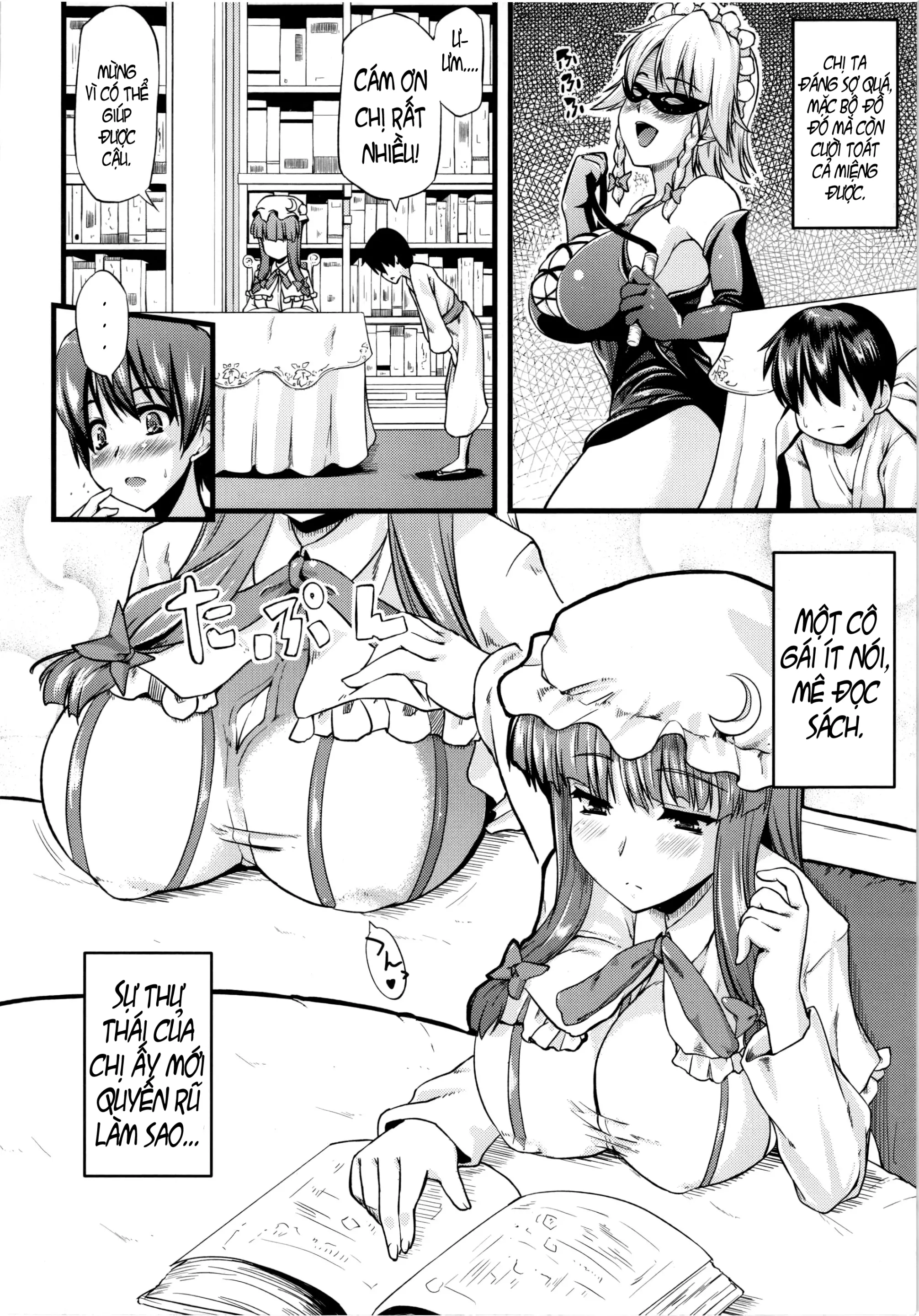 Toshokan no Oneesan ga Ijimete Ageru - Full trang 5