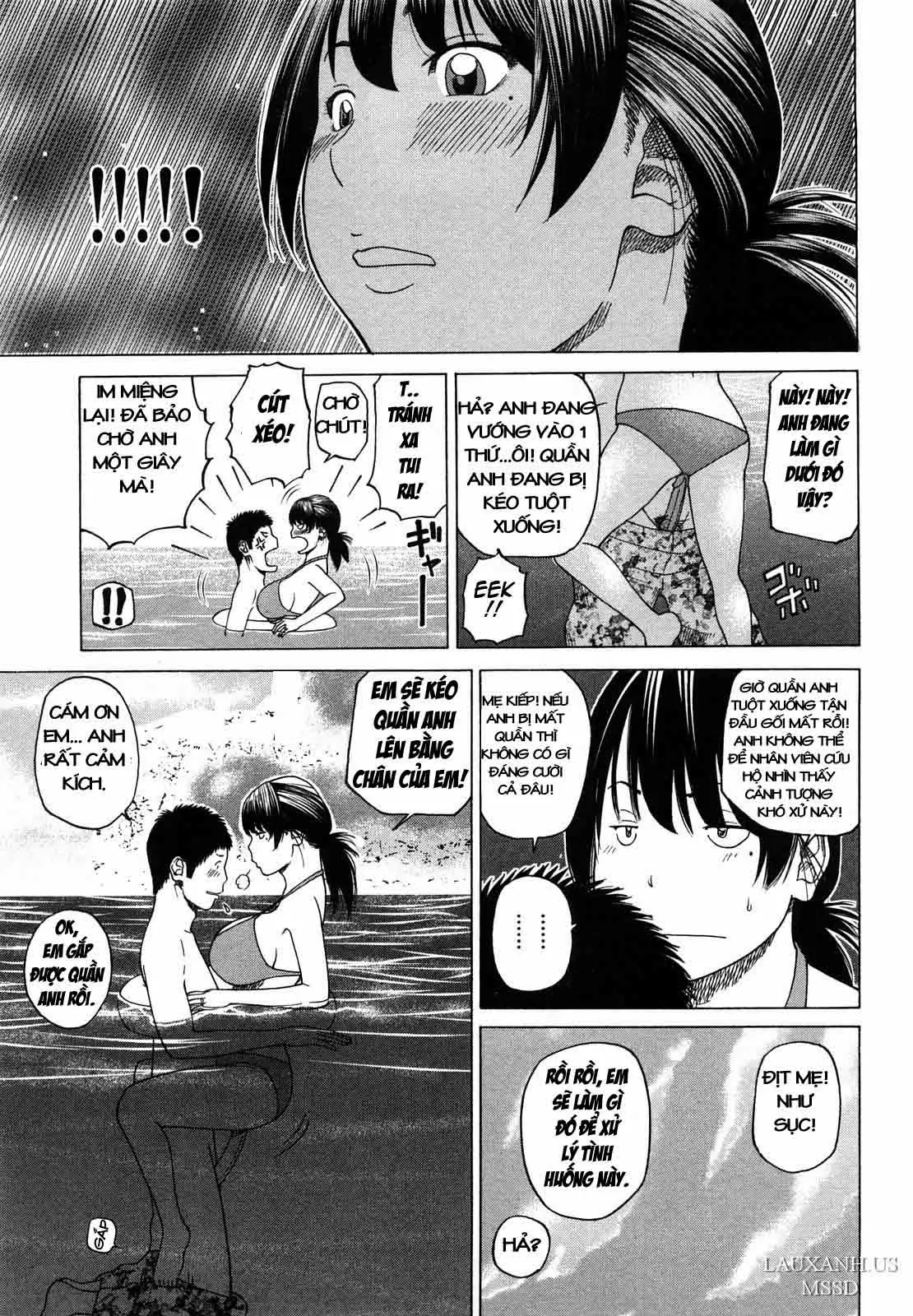 Joushi no Tsuma ~Nami ni Yureru Chibusa~ | Vợ sếp ~Cặp vú đung đưa theo nhịp sóng~ - Full trang 9