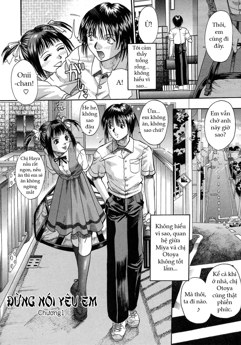 Bi Mai Shimai ~suki To Wa Iwanai De~ Be My Sister ch.1-3 - Full trang 10