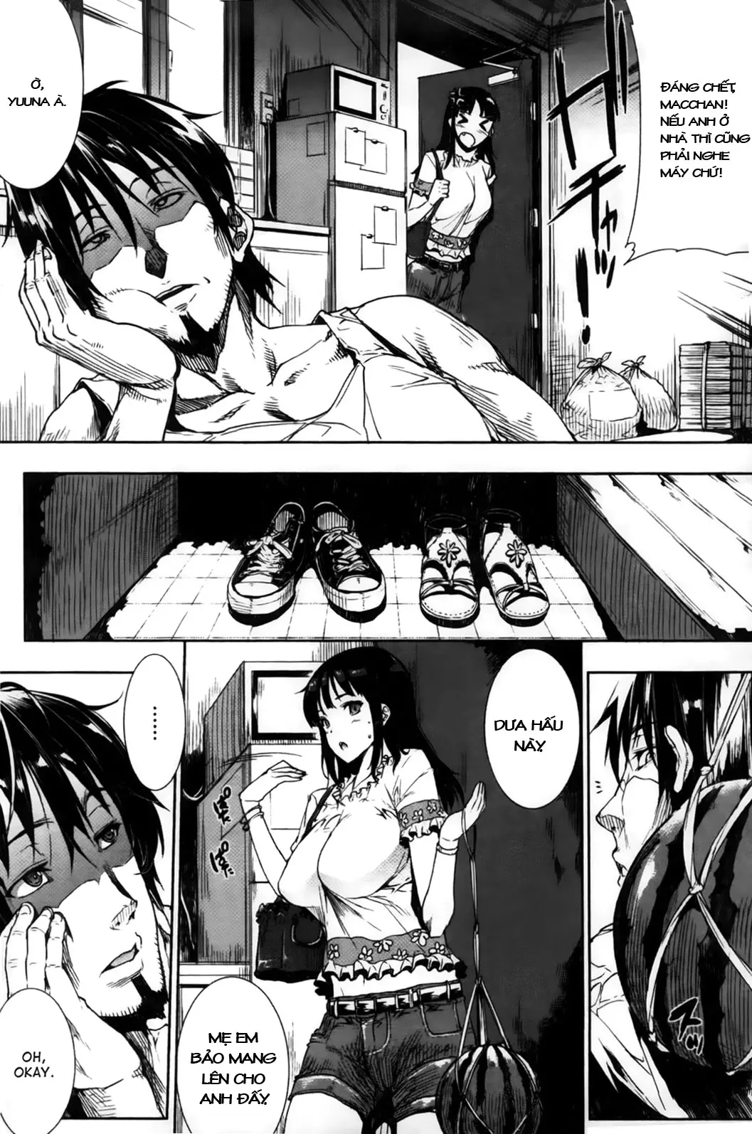 8-gatsu 8-ka, Hare. | 8th of August, Clear Weather - Full trang 3