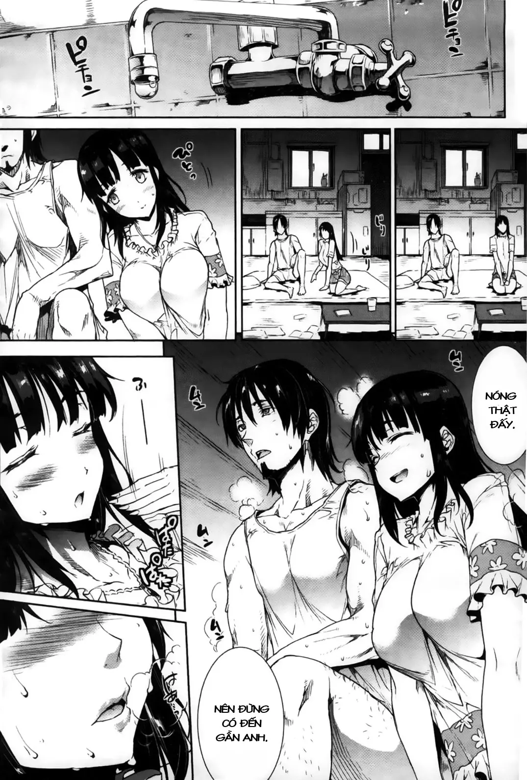 8-gatsu 8-ka, Hare. | 8th of August, Clear Weather - Full trang 6